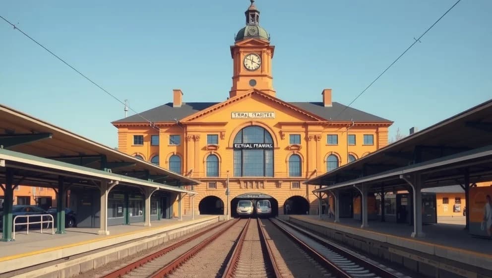 Avstånd från Centralstationen Stockholm