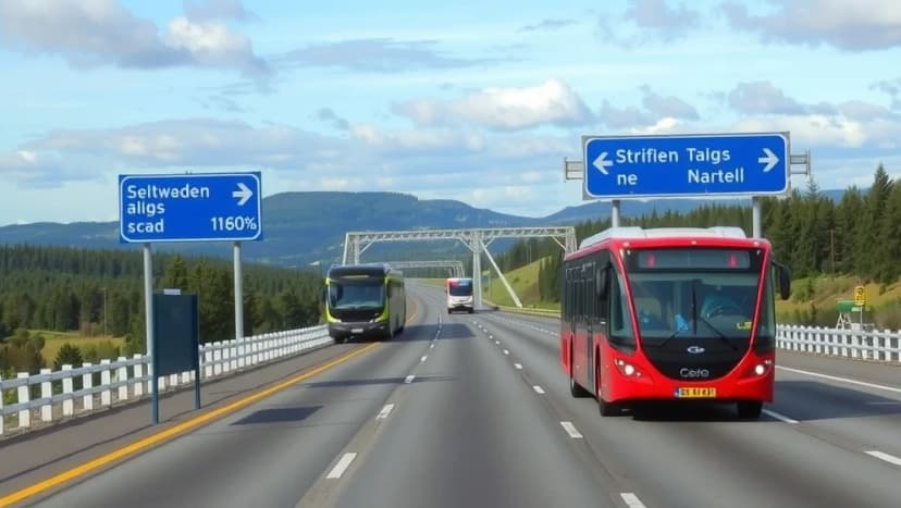 Falun Stockholm avstånd och restid