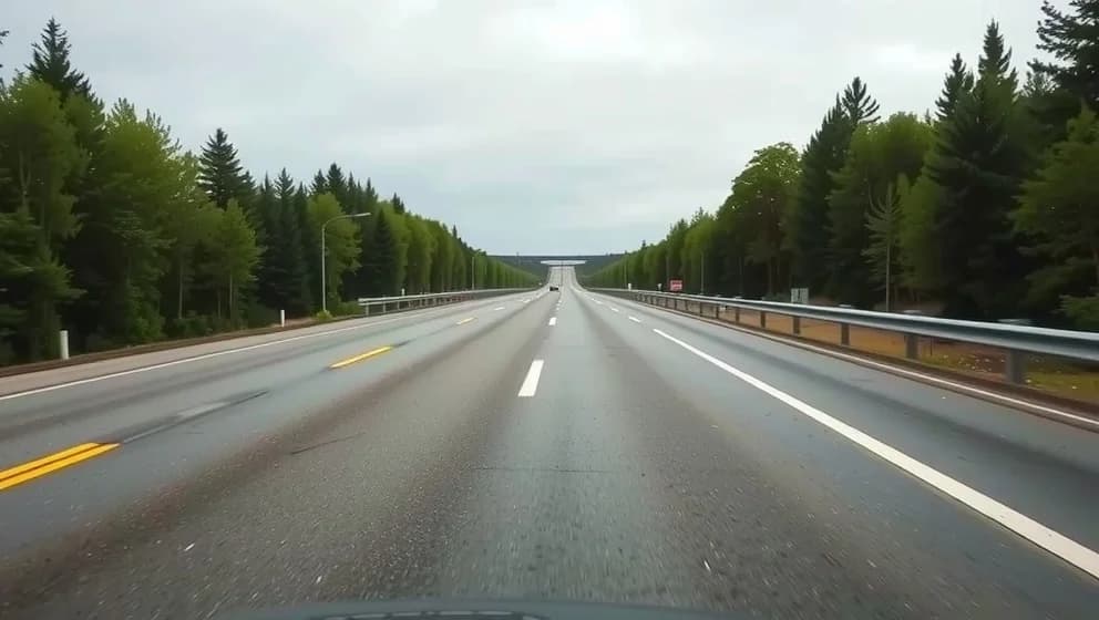 Får man köra om på höger sida på 90 väg