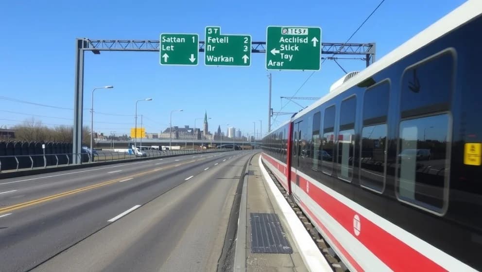 Gnesta Stockholm avstånd och restid