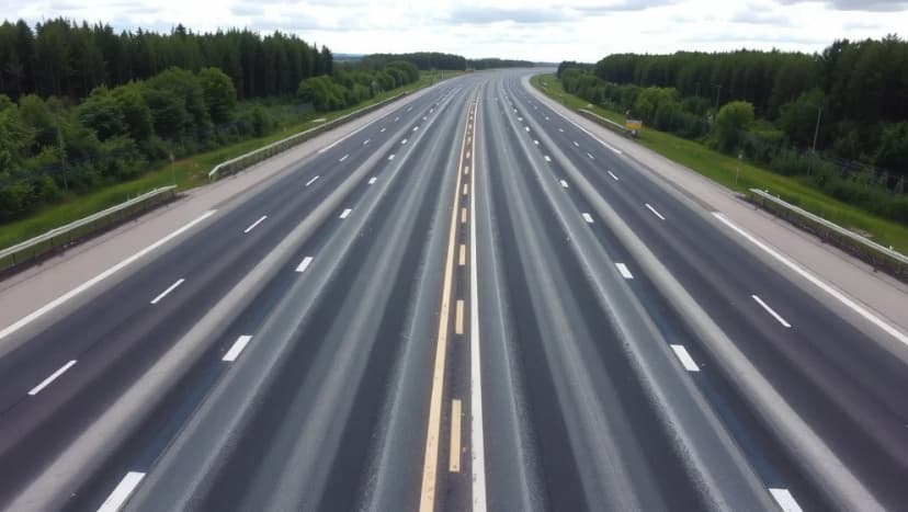 Hur bred är en väg i Sverige