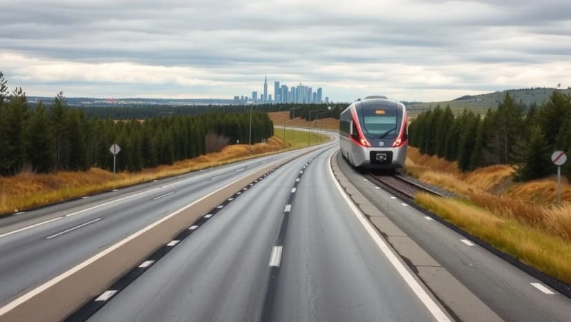 Motala Stockholm avstånd och restid
