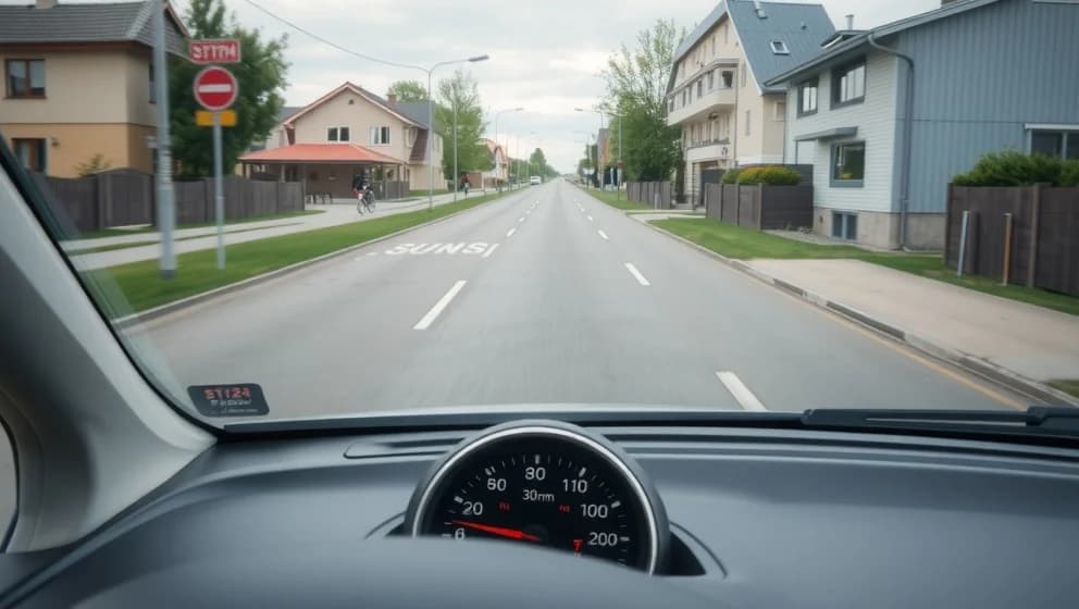 När blir man av med körkortet på 30-väg