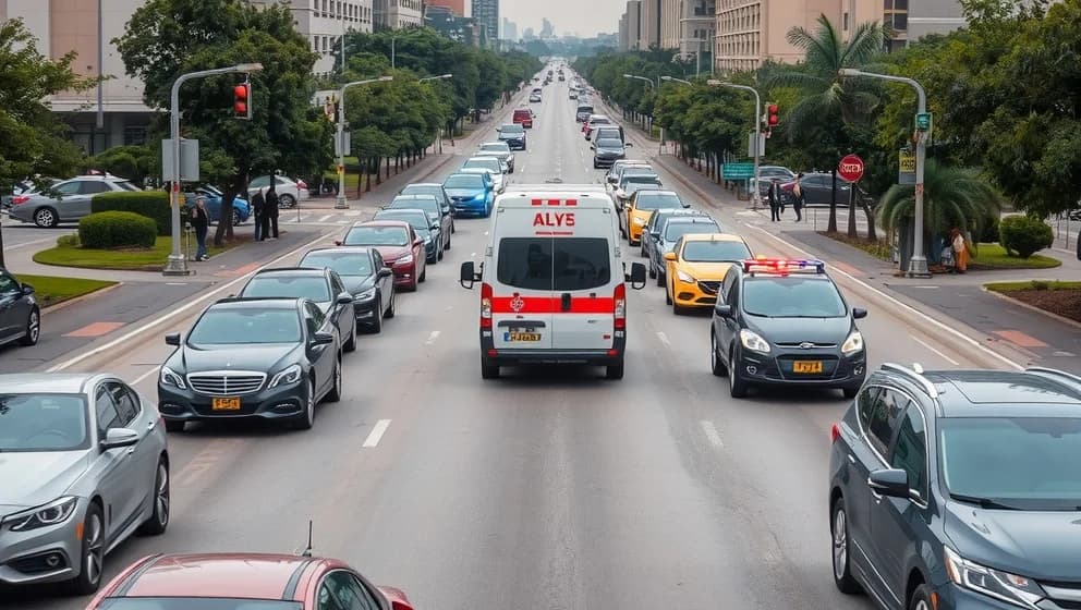 När ska du lämna fri väg åt utryckningsfordon?