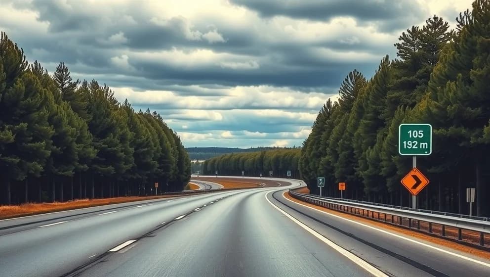 Sandviken Stockholm avstånd och restid