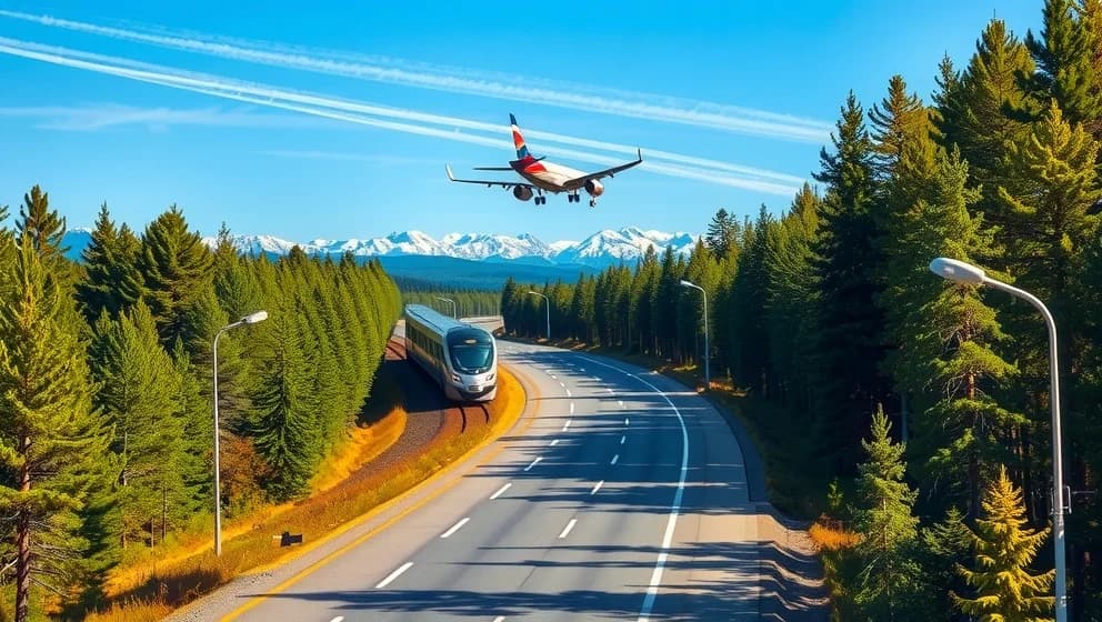 Stockholm Luleå avstånd och restid