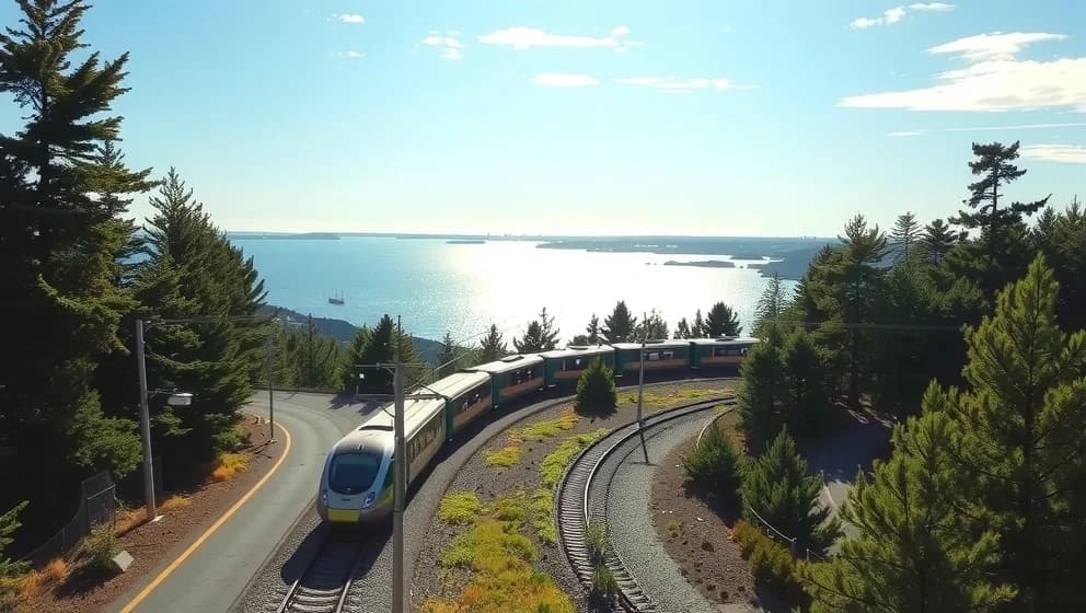 Stockholm Nynäshamn avstånd och restid