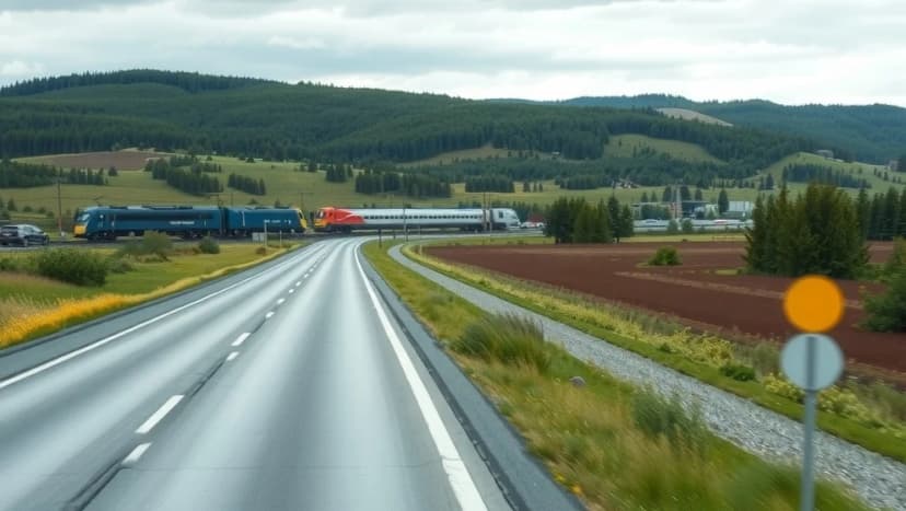 Stockholm Örebro avstånd och restid
