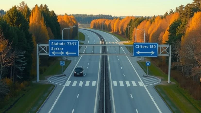 Stockholm Västerås avstånd och restid