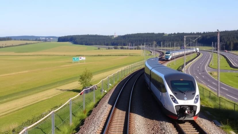 Uppsala Stockholm avstånd och restid