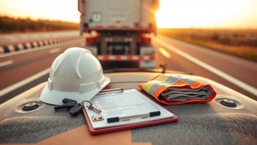 Vad behöver du för att få köra truck på väg?
