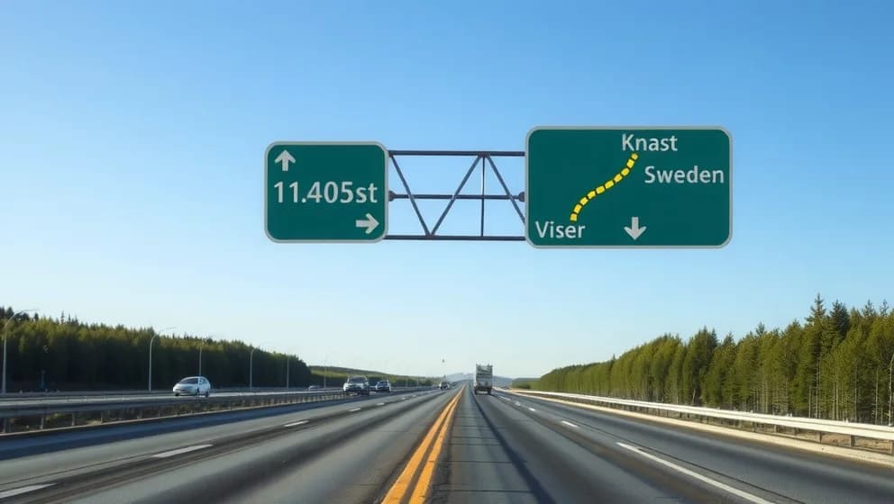 Växjö Stockholm avstånd och restid